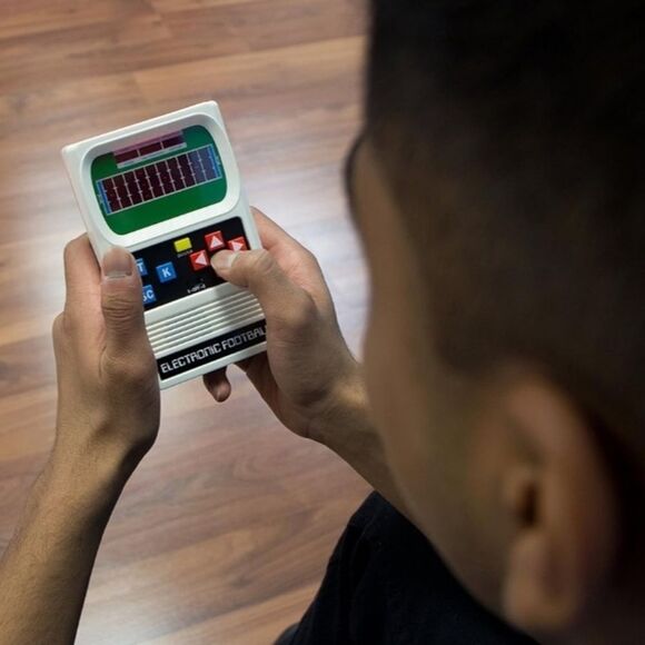 Mattel Basic Fun Classic, Retro Handheld Football Electronic Game, One Size Fits - Picture 3 of 8